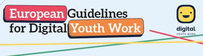 Illustration for The European Guidelines for Digital Youth Work Illustration for The European Guidelines for Digital Youth Work